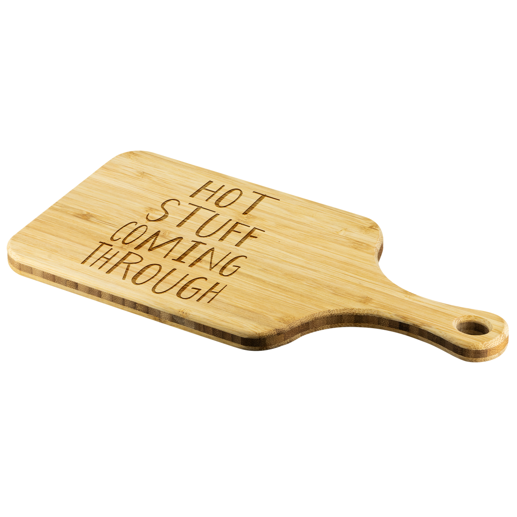 Chop It Like It's Hot Bamboo Funny Cutting Board