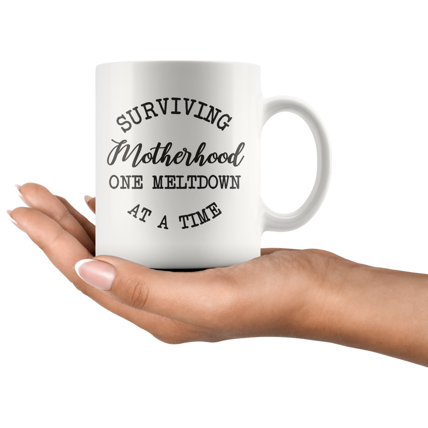 Surviving Motherhood Coffee Mug