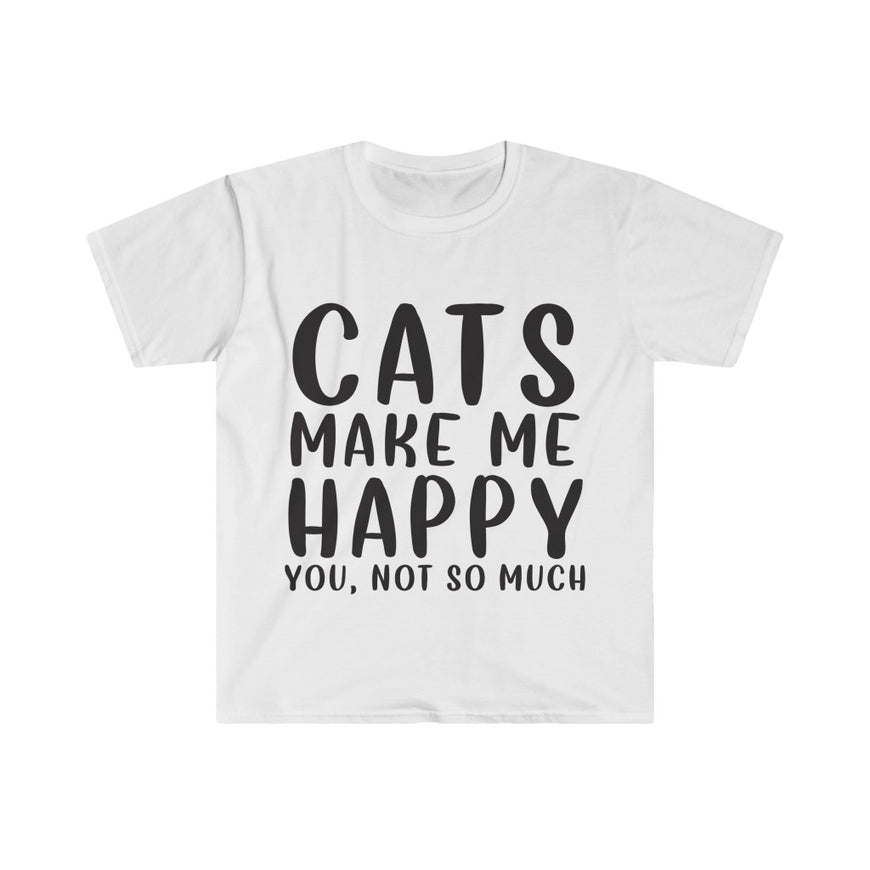 Cats Make Me Happy T-Shirt