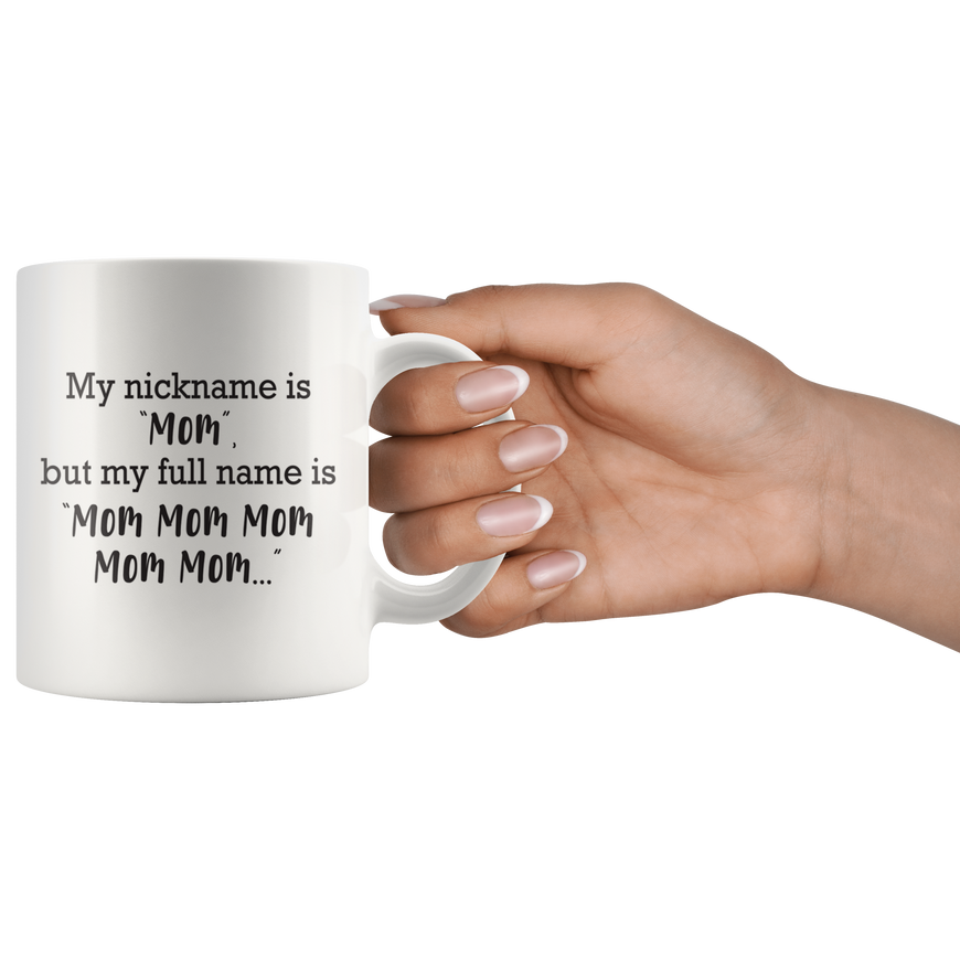 My Nickname Is MOM Coffee Mug