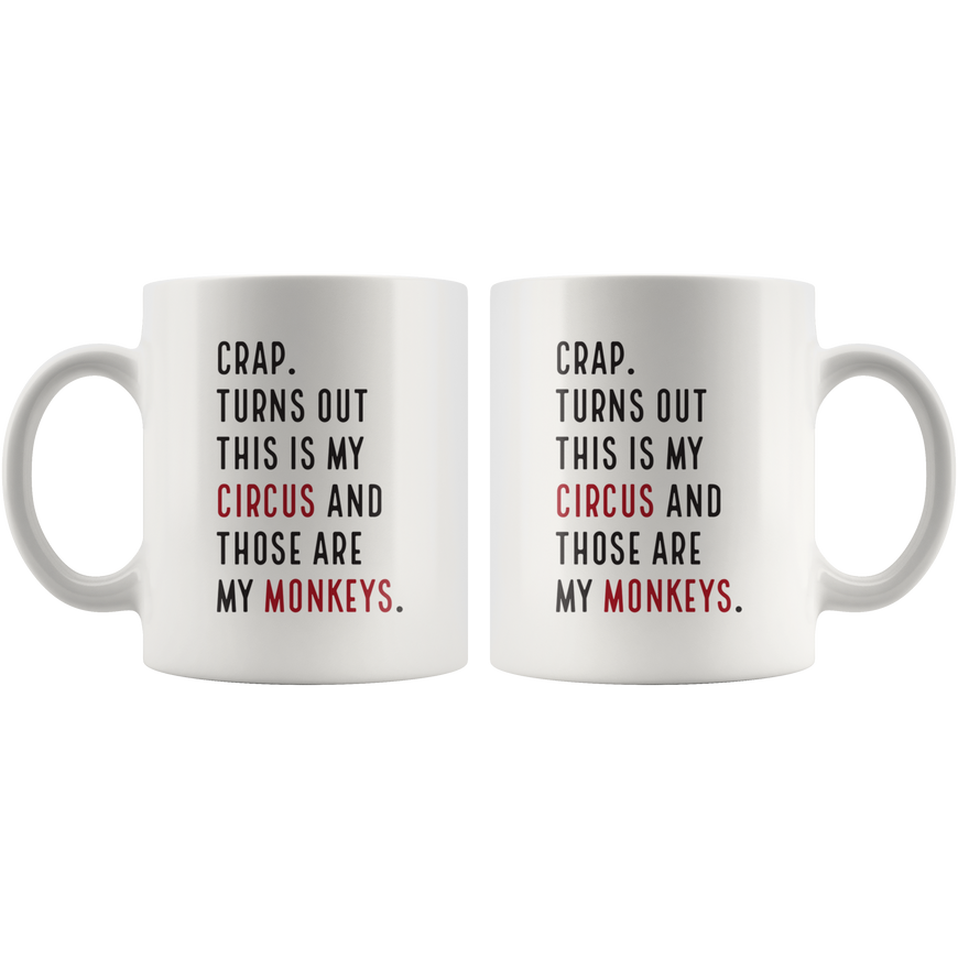 Circus Monkey Coffee Mug