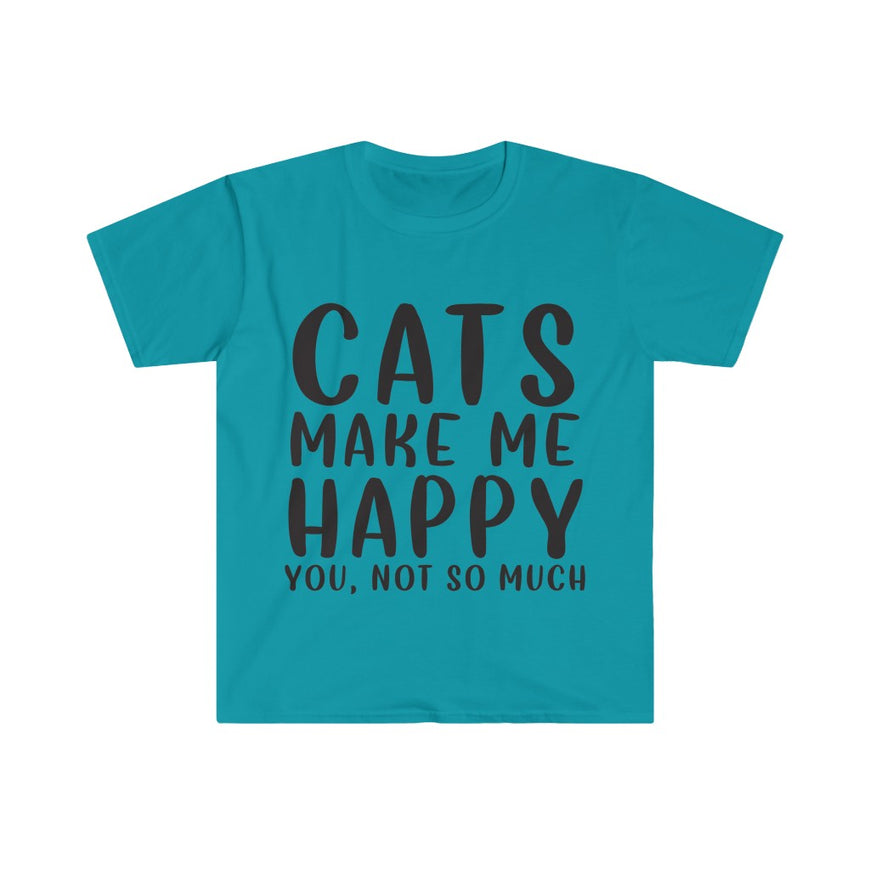 Cats Make Me Happy T-Shirt