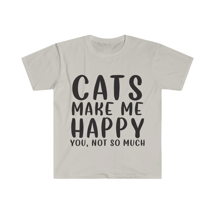 Cats Make Me Happy T-Shirt