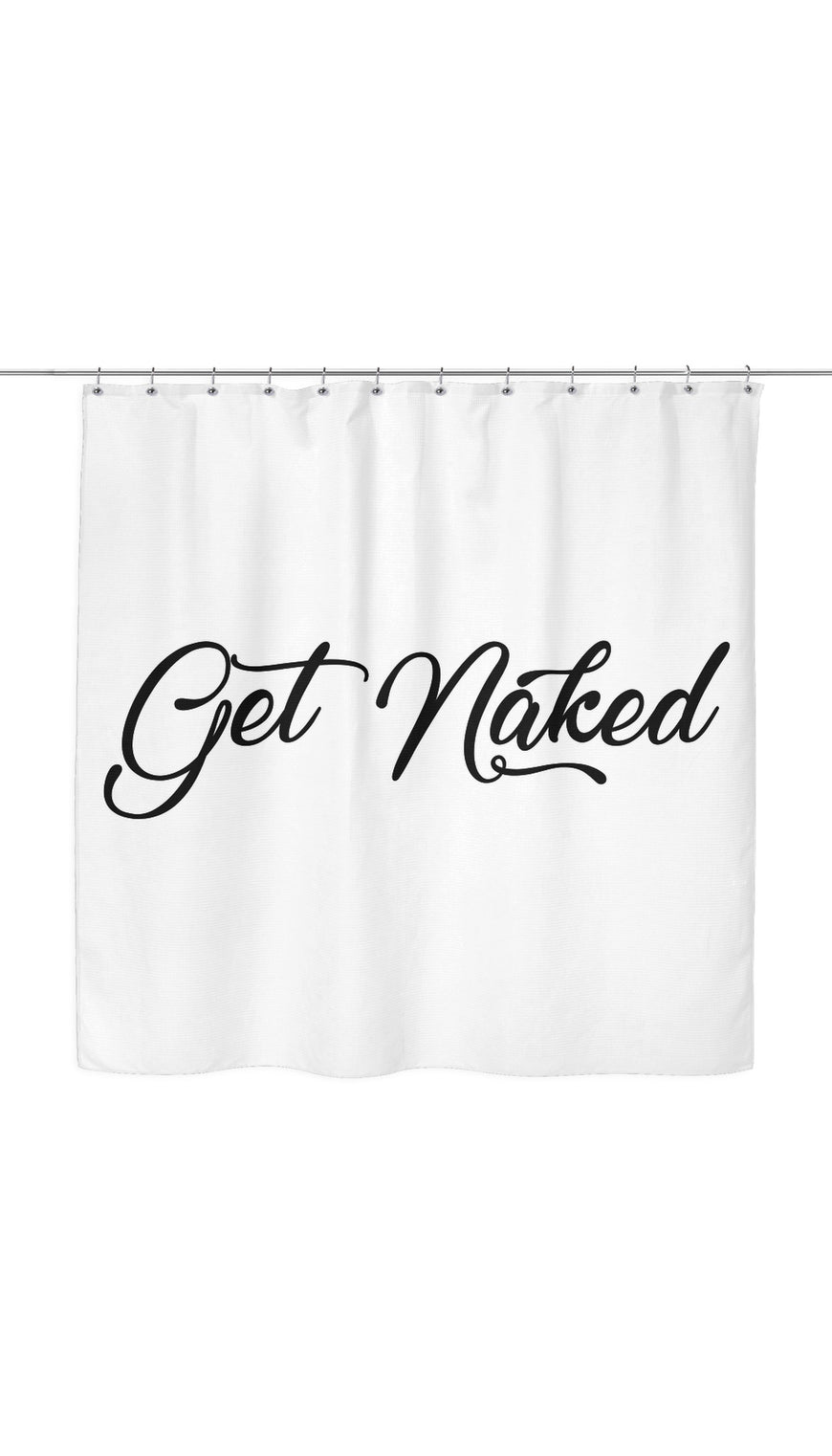 Get Naked Shower Curtain