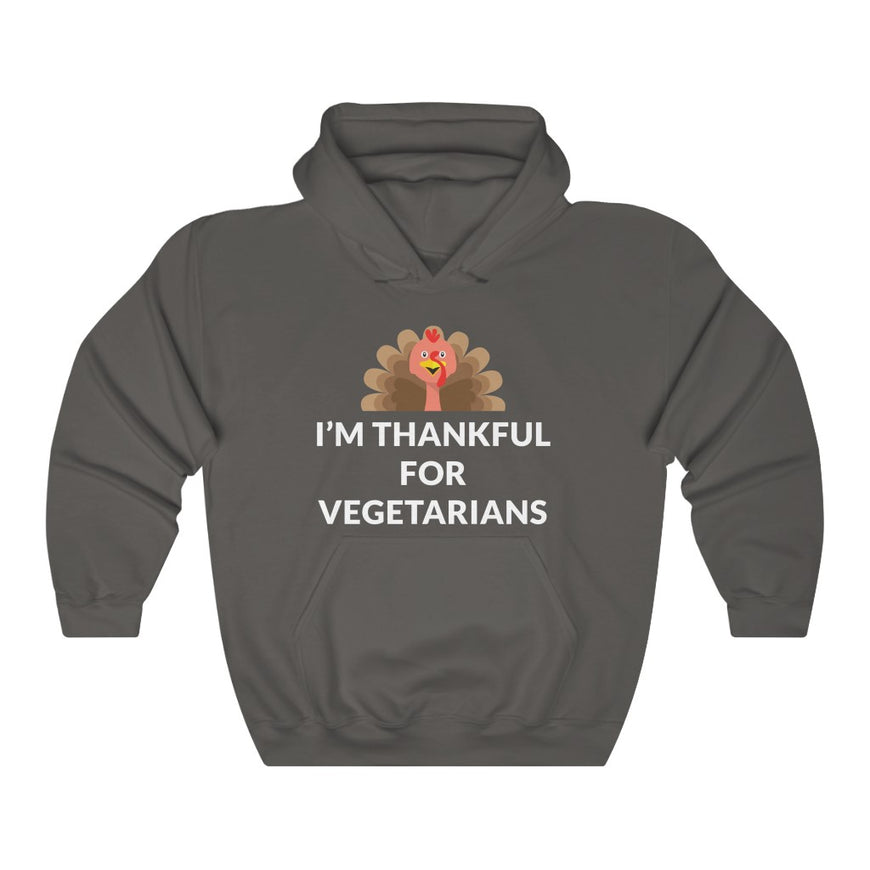 Thankful For Vegetarians Hooded Sweatshirt