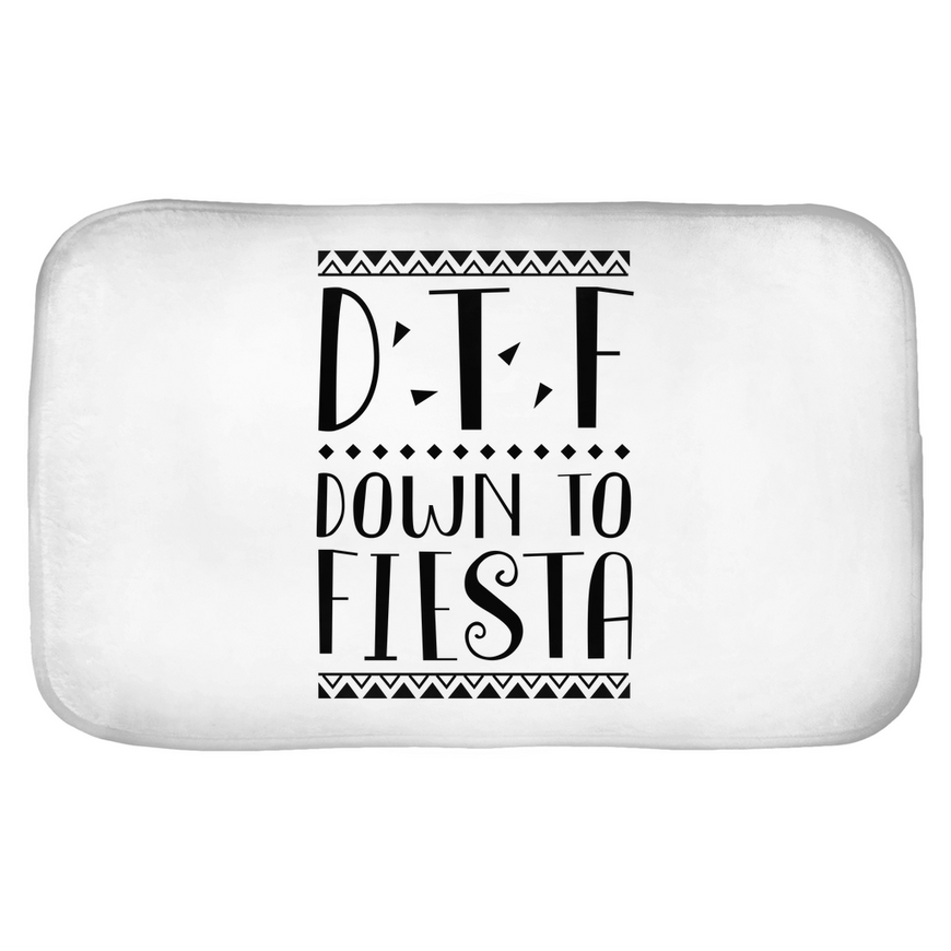 D T F Down To Fiesta Bath Mats