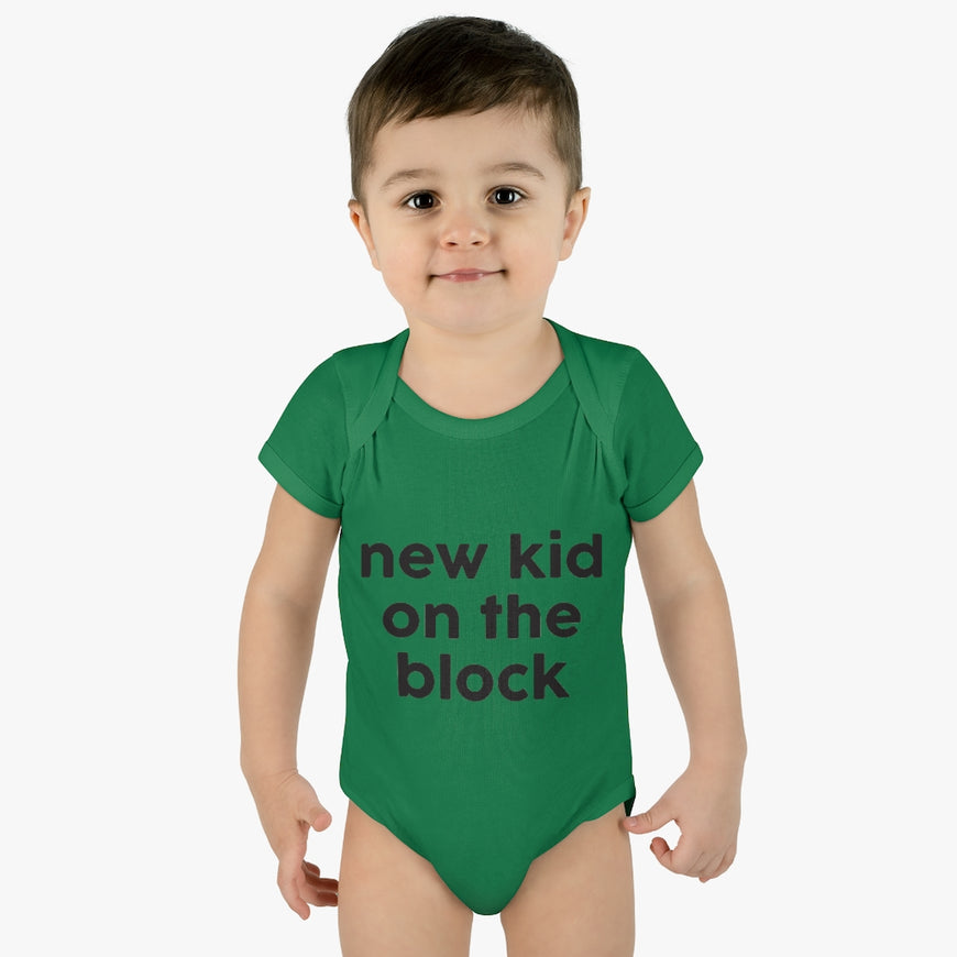 New Kid On The Block Infant Onesie