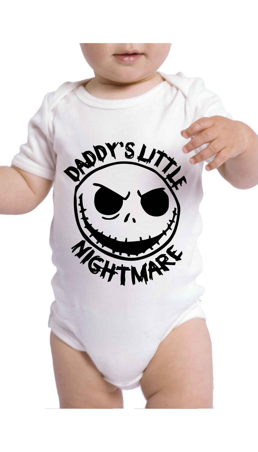 Daddy's Little Nightmare Funny Baby Infant Onesie