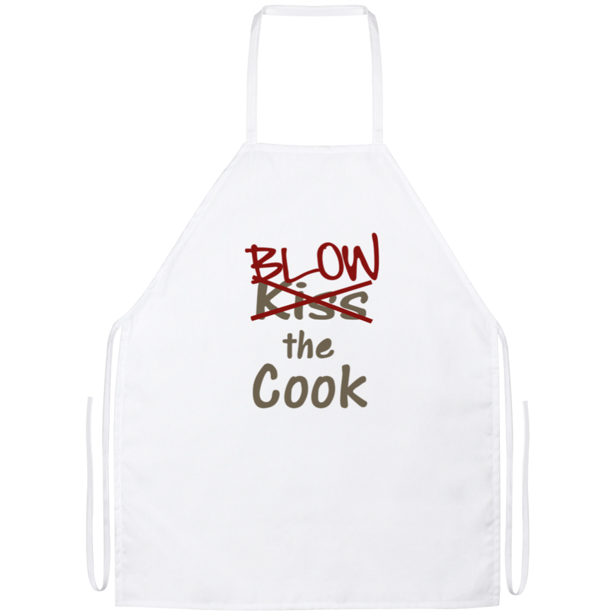 Blow The Cook Funny Kitchen Apron | Sarcastic Me