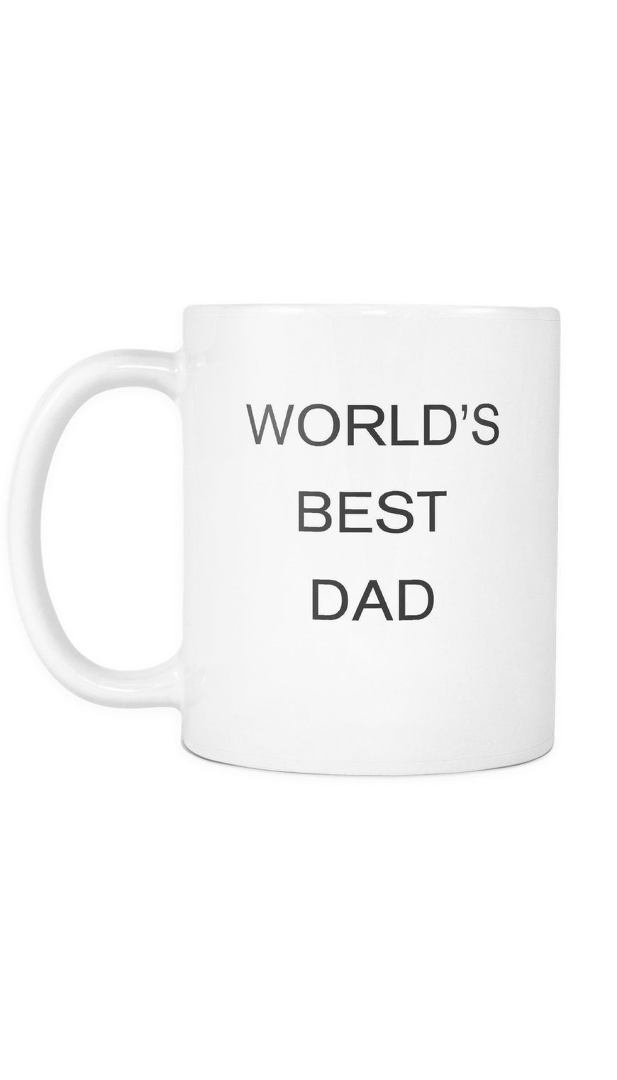 World's Best Dad White Mug | Sarcastic Me