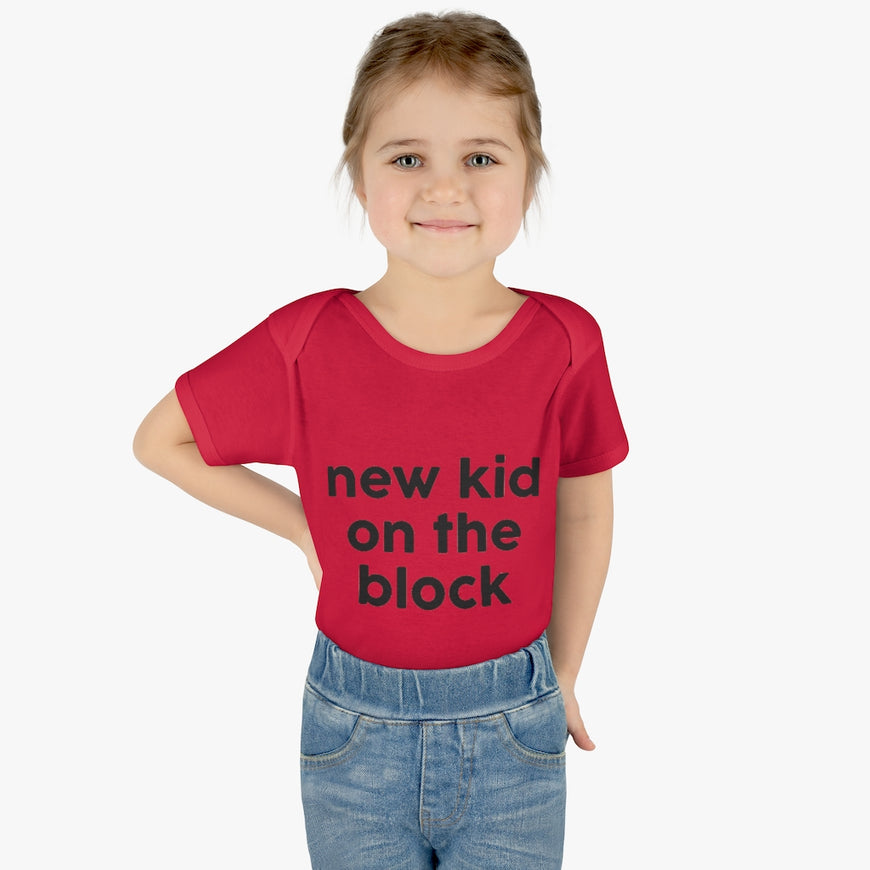 New Kid On The Block Infant Onesie