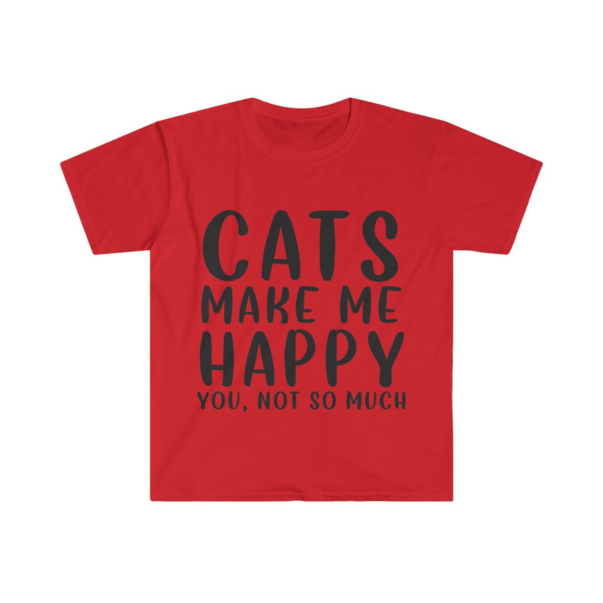 Cats Make Me Happy T-Shirt