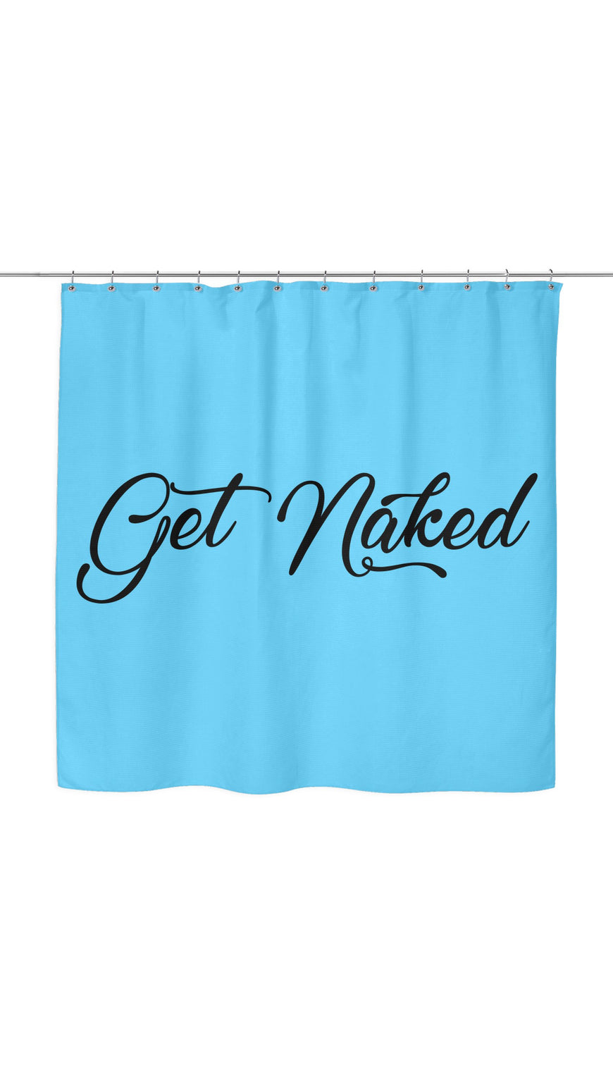 Get Naked Shower Curtain