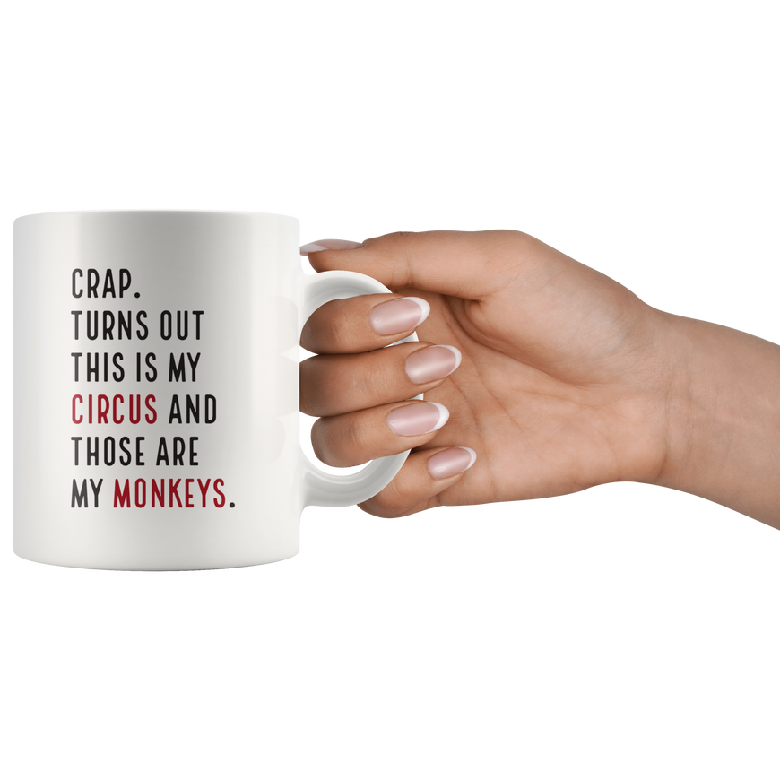 Circus Monkey Coffee Mug