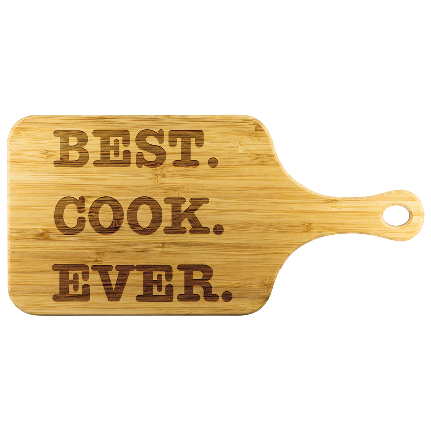 Best Cook Ever Funny Wooden Cutting Board | Sarcastic Me