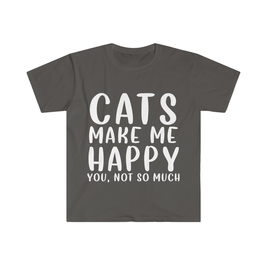 Cats Make Me Happy T-Shirt