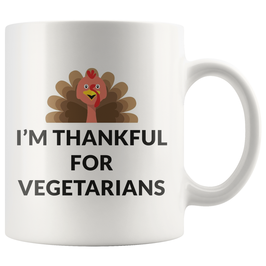 Thankful For Vegetarians Coffee Mug