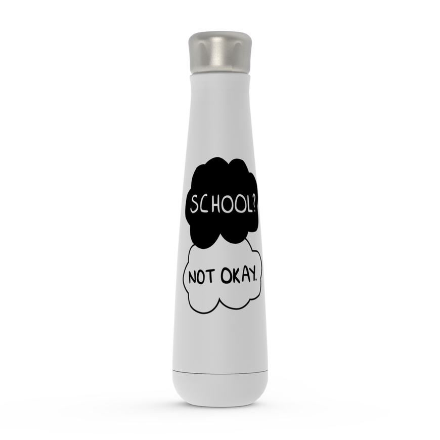 School? Not Okay Peristyle Water Bottles