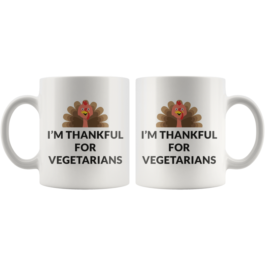 Thankful For Vegetarians Coffee Mug