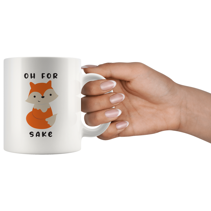 For Fox Sake Coffee Mug