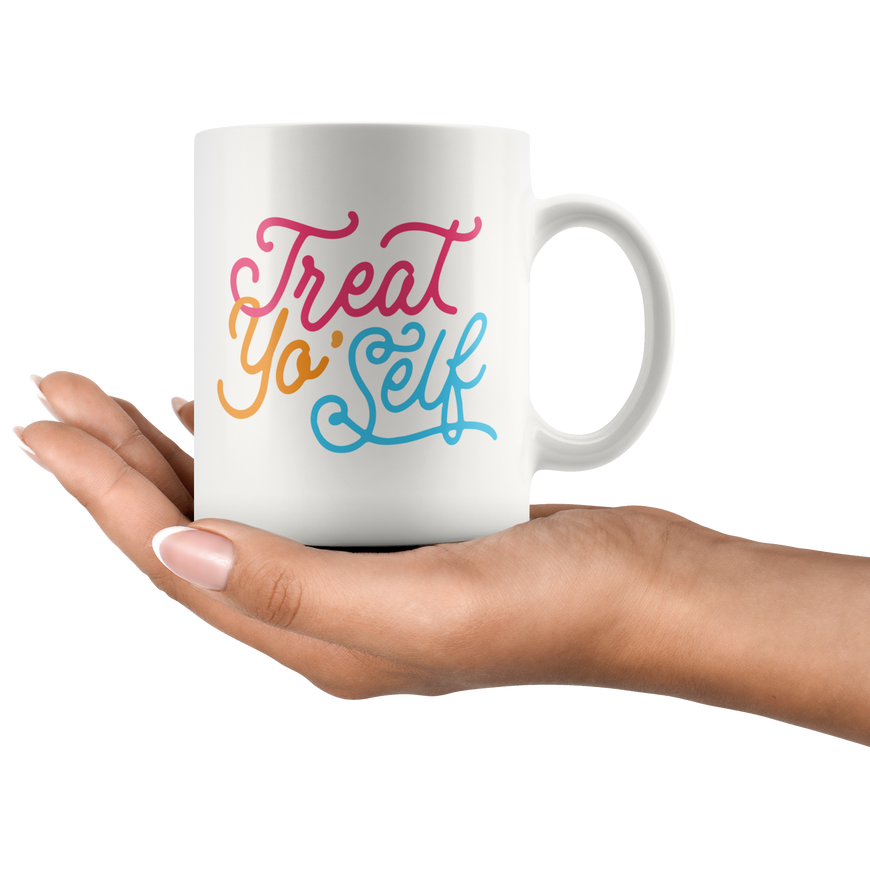 Treat Yo Self Coffee Mug