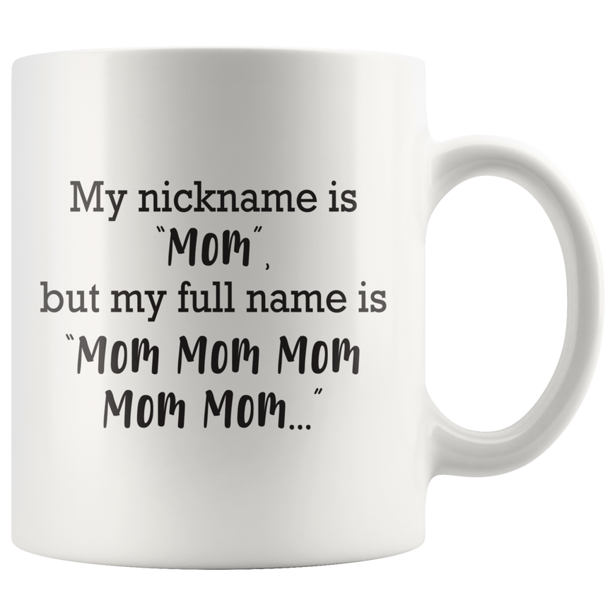 My Nickname Is MOM Coffee Mug