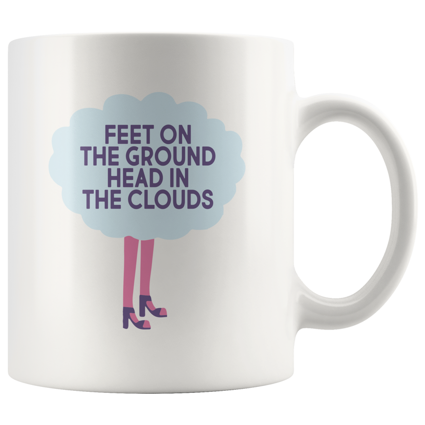 Feet On The Ground Coffee Mug