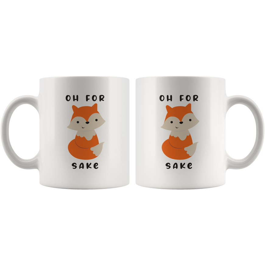 For Fox Sake Coffee Mug