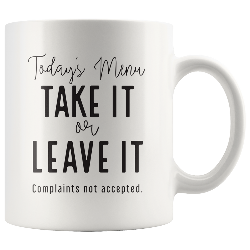 Today's Menu Coffee Mug